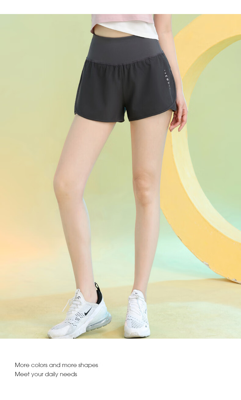 Baisirun Summer Sports Running Shorts for Women with Back Pocket for Phone Quick-Dry Training Straight Fitness Yoga Pants 18