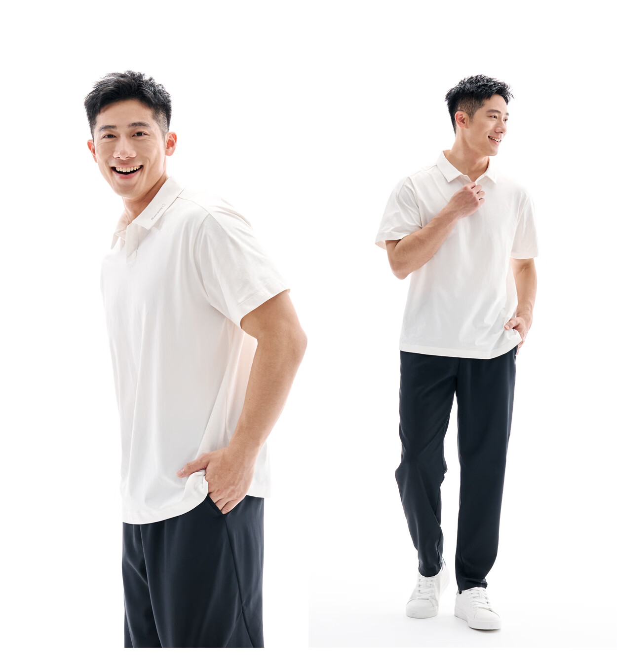 MUSCLE DOG Antibacterial Quick-Dry Sports Polo Shirt Men's 2026 New Tennis Training Fitness Top 39