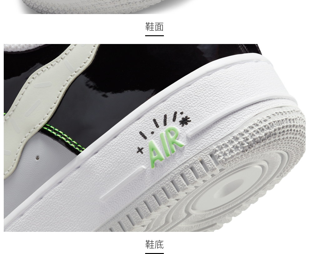 耐克运动鞋_NIKE 耐克 AIR FORCE 1 '07 LV8 AF1 男子运动 DV1229-111