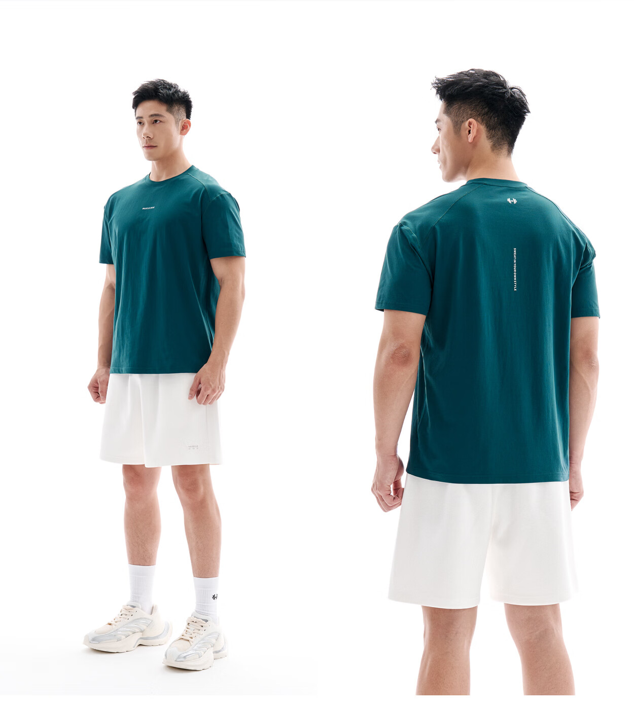 MUSCLE DOG Muscle Dog [Body Sensation Boost T-Shirt] 2026 New Quick-Dry Antibacterial Short Sleeve T-Shirt for Men Sports Training Fitness Top 42