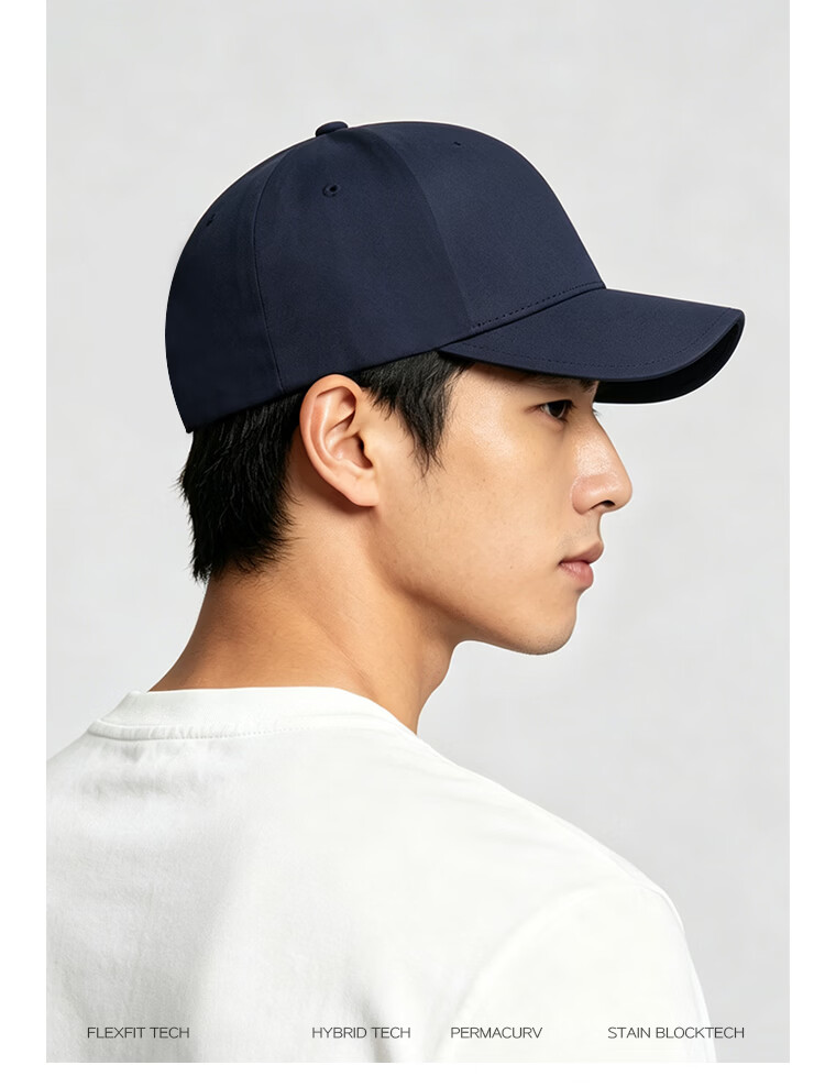 FLEXFIT DELTA180 Celebrity Edition Large Head Baseball Cap Outdoor Sun Protection Full-Coverage Duckbill Hat 2XL 13