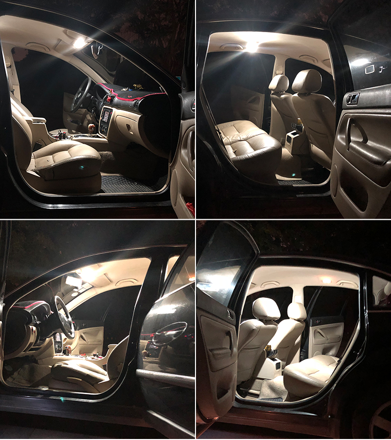 宝骏改装led阅读灯专用车内顶灯牌照灯 宝骏360 / 530【2件套】白色