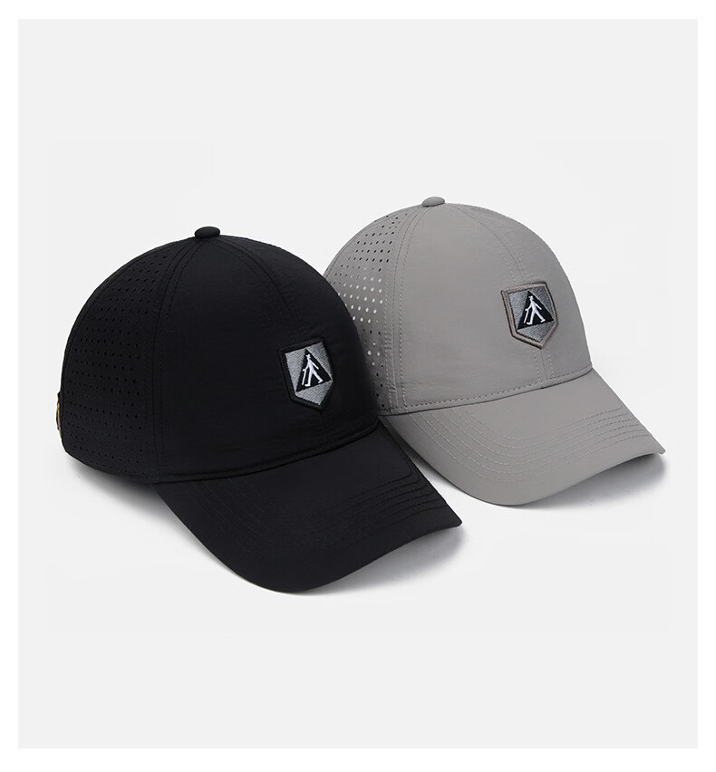 Zulijian Breathable Mesh Baseball Cap Summer Sun Protection Unisex Casual Black Visor Hat 5