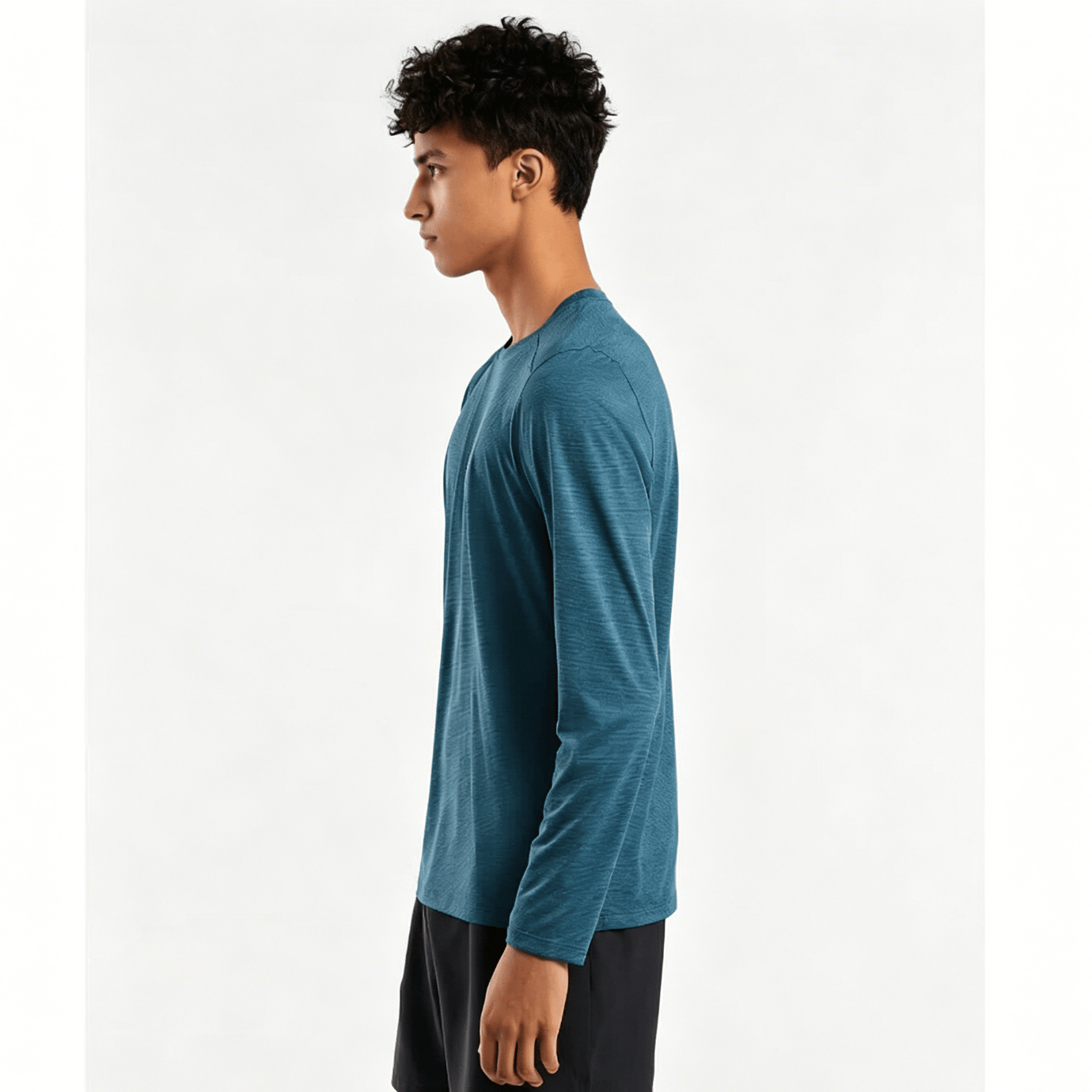 ARC'TERYX CORMAC CREW Comfortable Men's Quick-Dry Long Sleeve Crew Neck T-Shirt Static Sea Blue XL 7