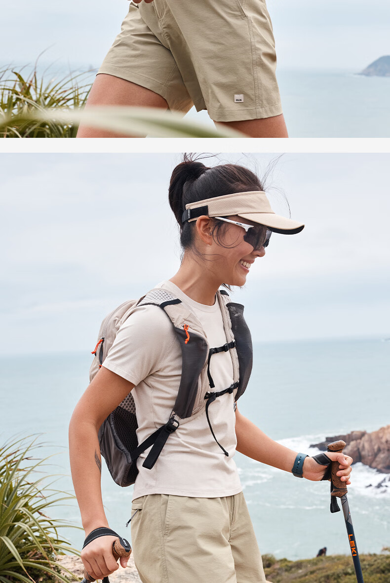 BEIN SPACE Summer Outdoor Lightweight Sports Hiking Moisture-Wicking Quick-Dry Soft Women's Short Sleeve T-Shirt J017 Mist White L 13