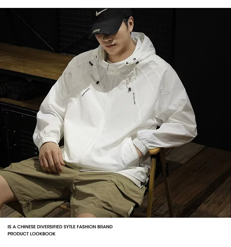 ROMON Outdoor Cooling Breathable Sunscreen Jacket Men 2026 New Summer UV Protection Thin Coat Trendy 10