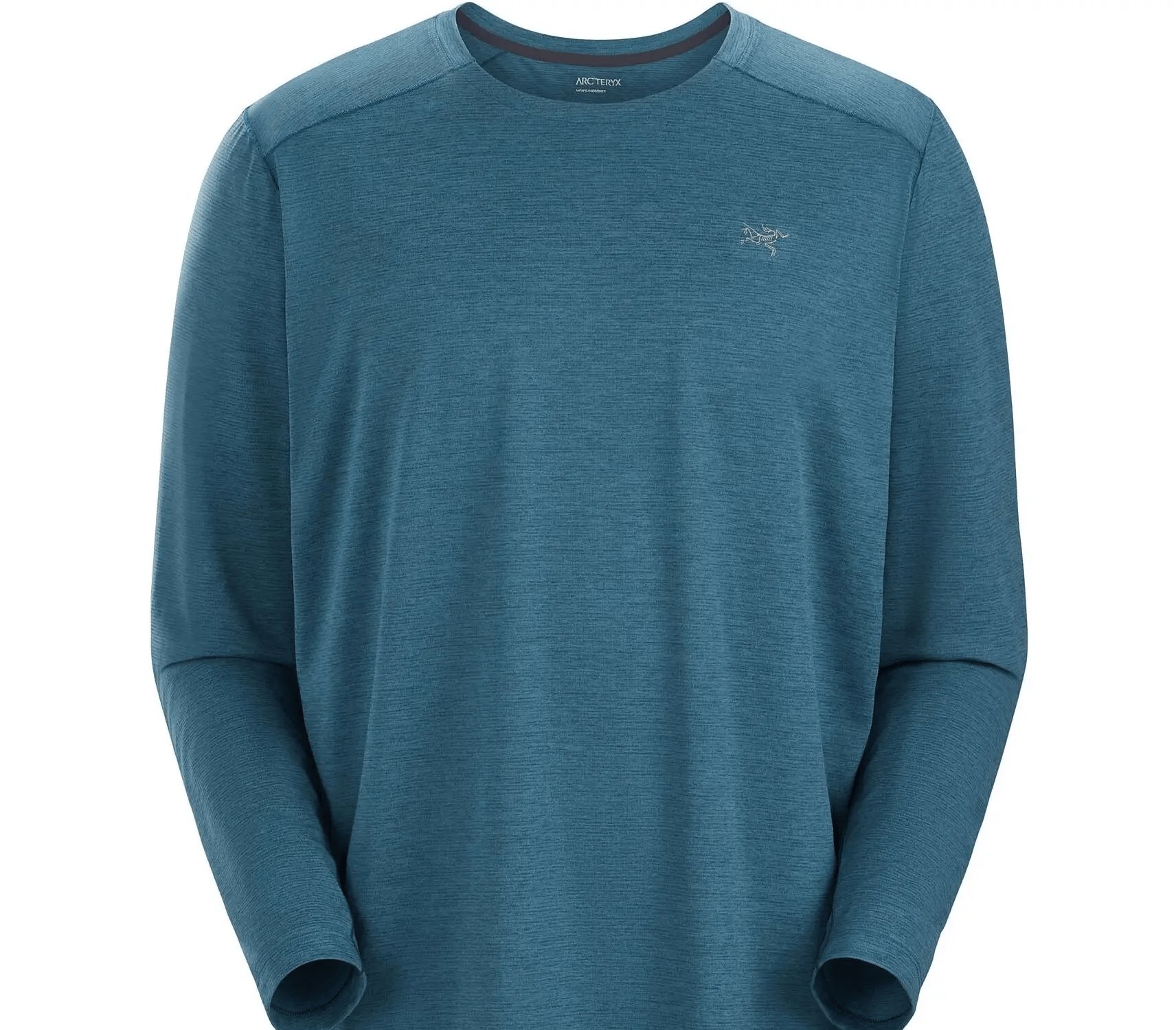 ARC'TERYX CORMAC CREW Comfortable Men's Quick-Dry Long Sleeve Crew Neck T-Shirt Static Sea Blue XL 4