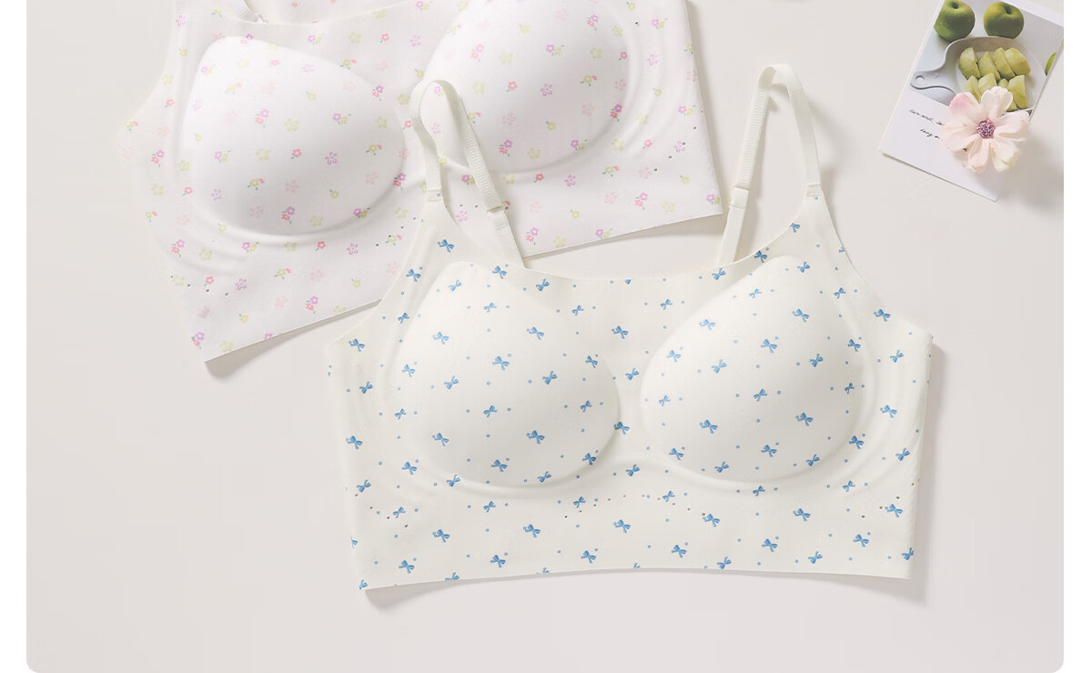 Beiyingda Women's Underwear Vest for College, High School, and Teenage Girls Puberty Shaping Bra 11
