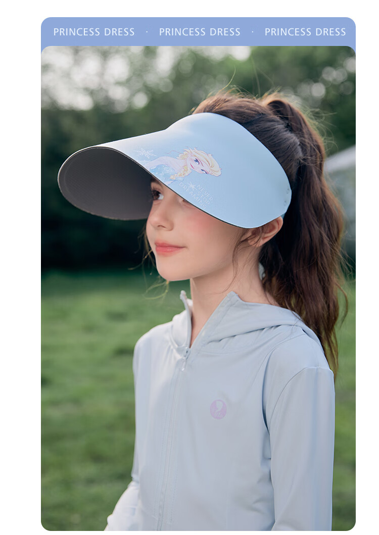 Disney Kids Sunscreen Jacket Baby Girls 2026 Summer Lightweight Skin Jacket Girls UV Protection Cooling Breathable Coat 14