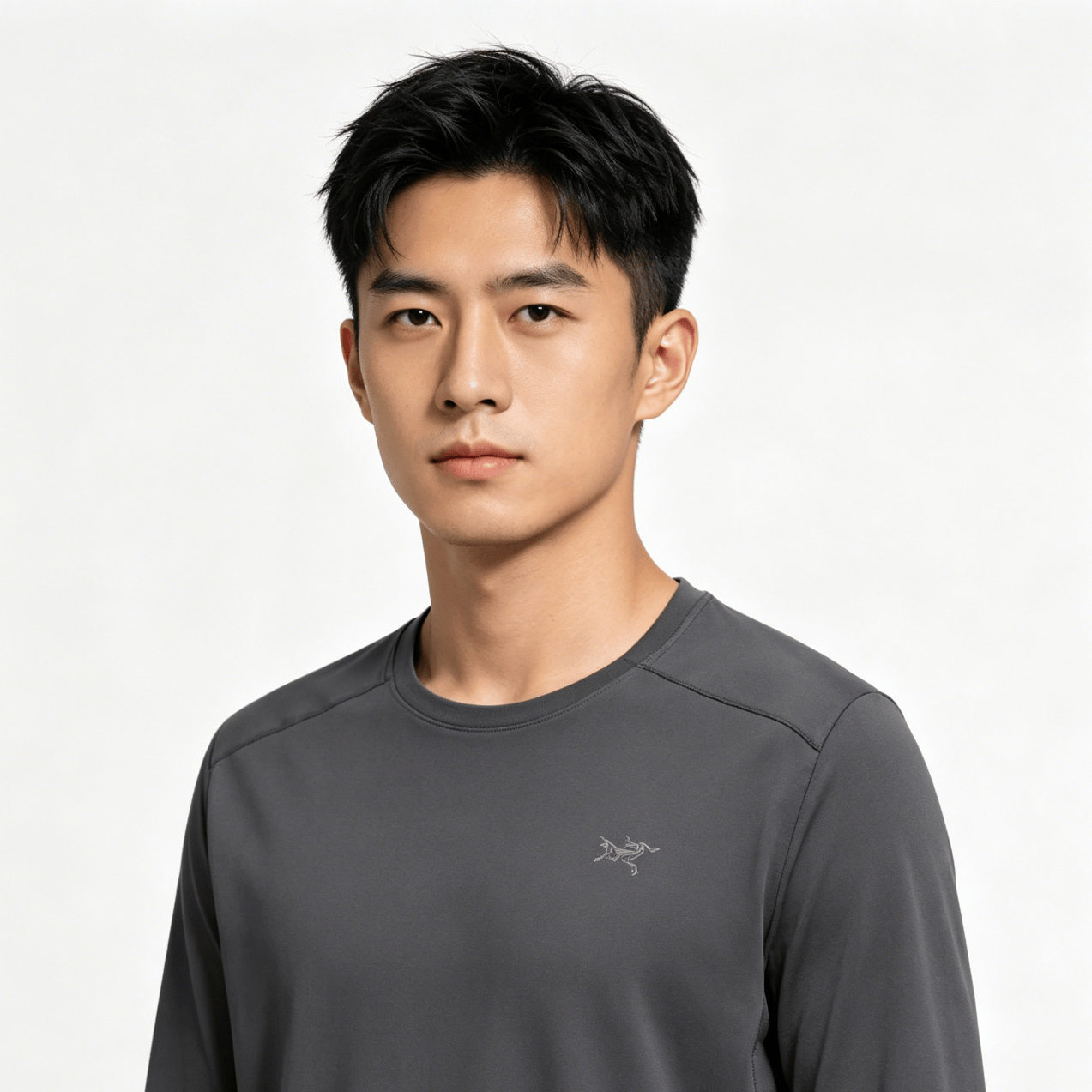 ARC'TERYX CORMAC HEAVYWEIGHT LS Men's Long Sleeve T-Shirt in Carriage Gray XL 5