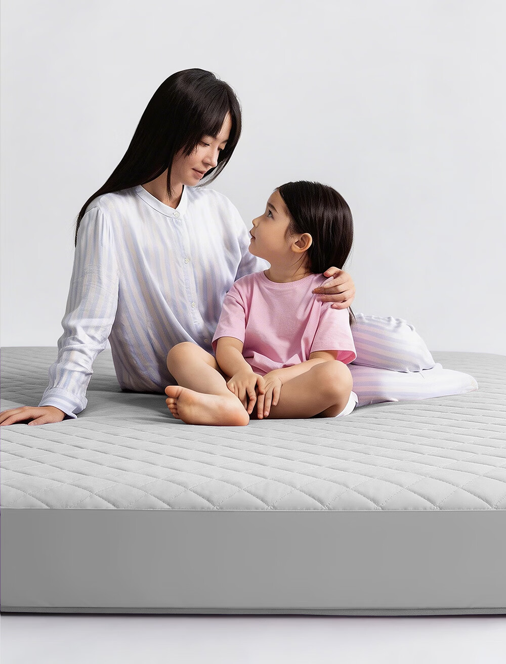 Shuimudao [Friend Recommendation] Class A Maternity And Baby-Grade Cooling Mat, Silk Filling Fitted Sheet, Single Or Double Size 1.5x2 Meters, Machine Washable 14