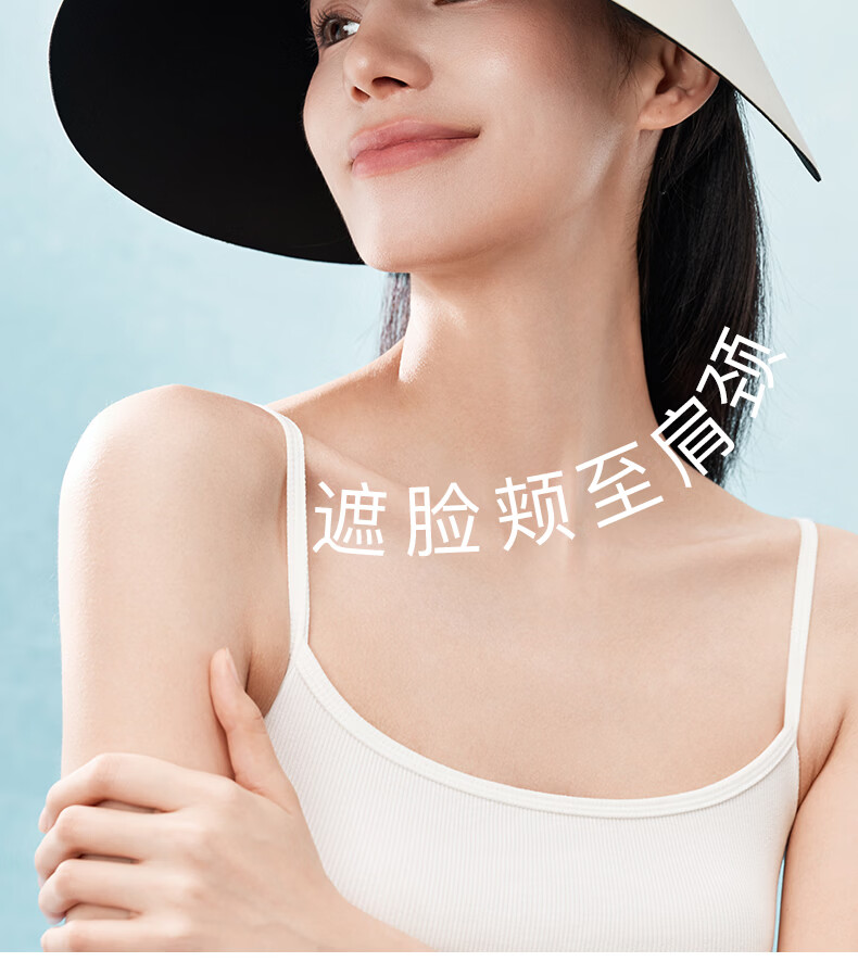 MissWiss QI Wei Style Sun Protection Hat UV Protection Sunshade Hat Open Top Sun Hat Coconut Brown 4