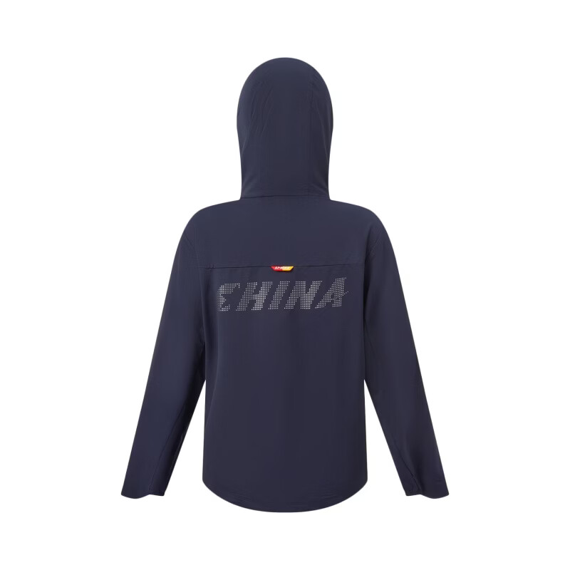 Li-Ning Xingyao Series Youth National Flag Knitted Sports Jacket Windbreaker YFDW163 Deep Navy Blue-3 165 10