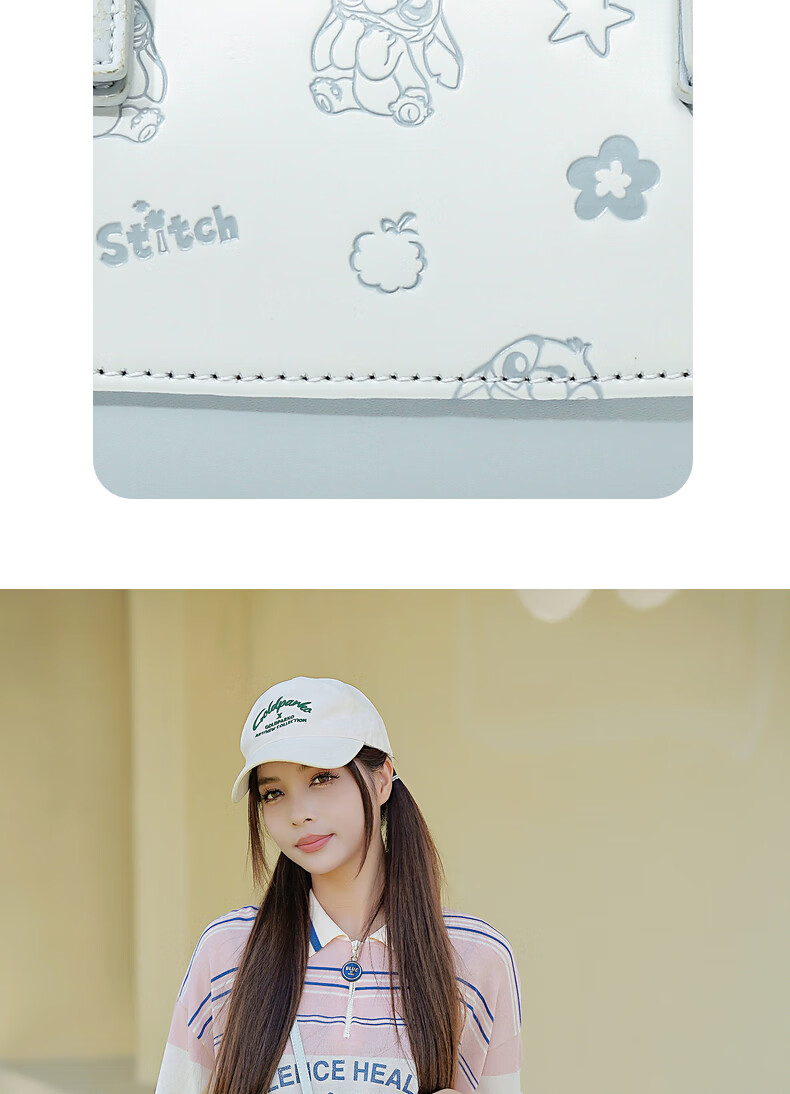 Disney 2026 New Stitch Collaboration Women's Shoulder Crossbody Bag Birthday Gift for Girls 8