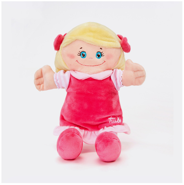 意大利trudi可爱金发碧眼布娃娃公仔毛绒玩具玩偶女孩礼品生日礼物