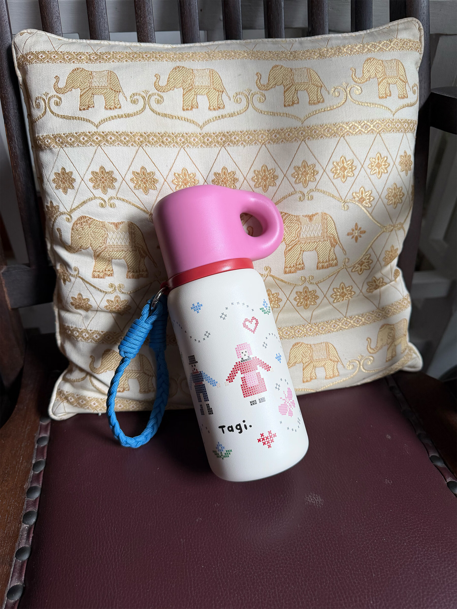 Tagi New Double Drink Insulated Cup Summer Ice Cup 316L Stainless Steel Camping Thermos 500ml Birthday Gift 11