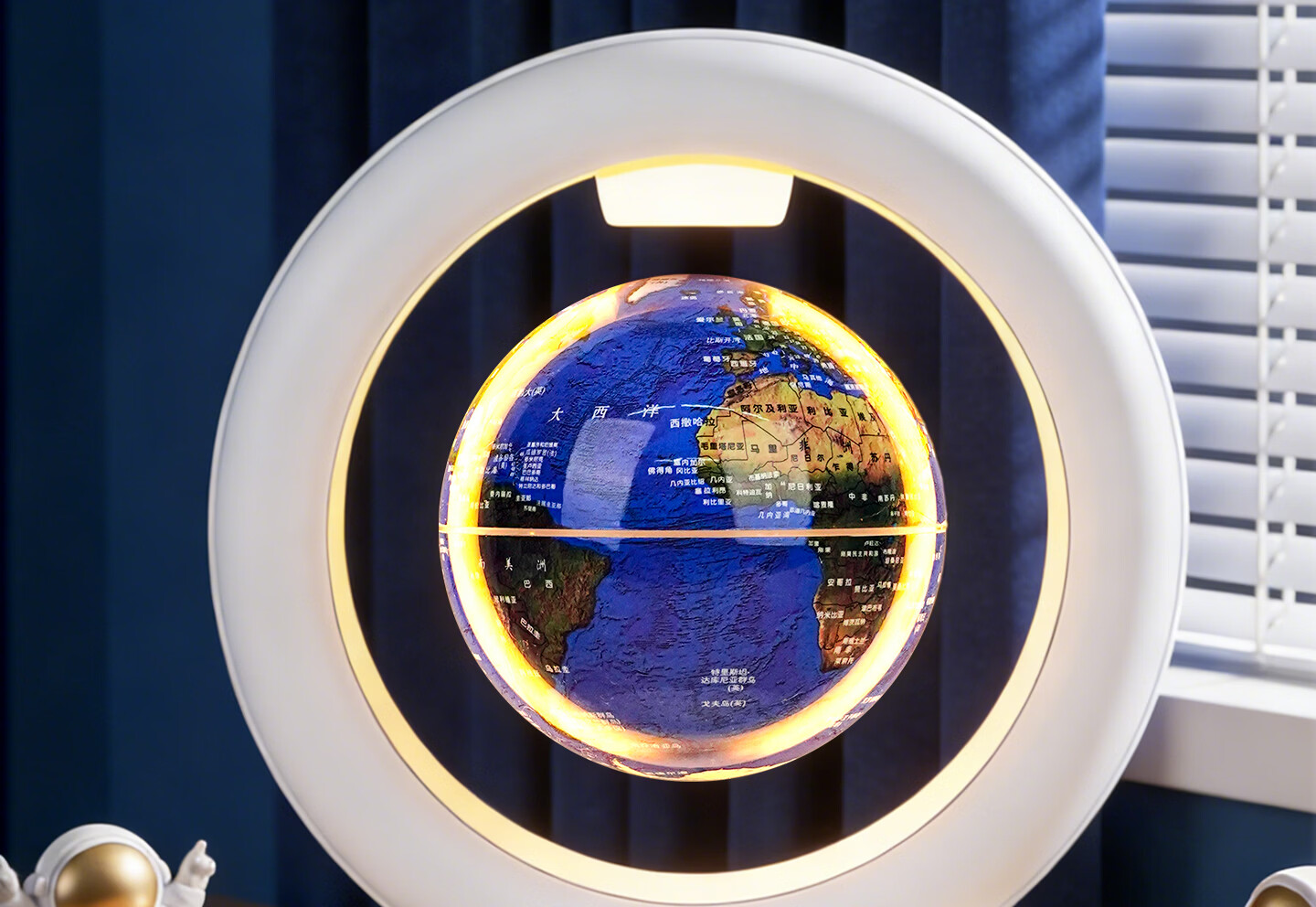 Blue Earth Bean Bag AI Magnetic Levitation Globe Smart Toy for Boys and Girls Ages 7-14 Birthday Children's Day Gift 2