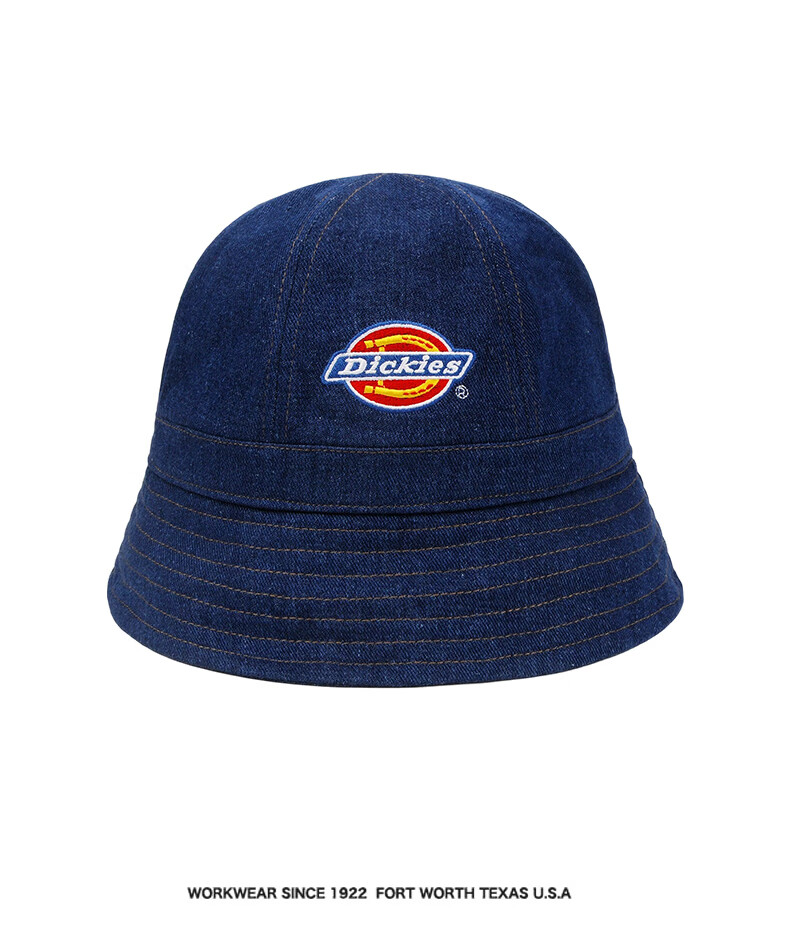Dickies Women's New Sun Protection Fisherman Hat Large Head Circumference Slimming Face Sunshade Bucket Hat Black for Men and Couples Casual Cap 17