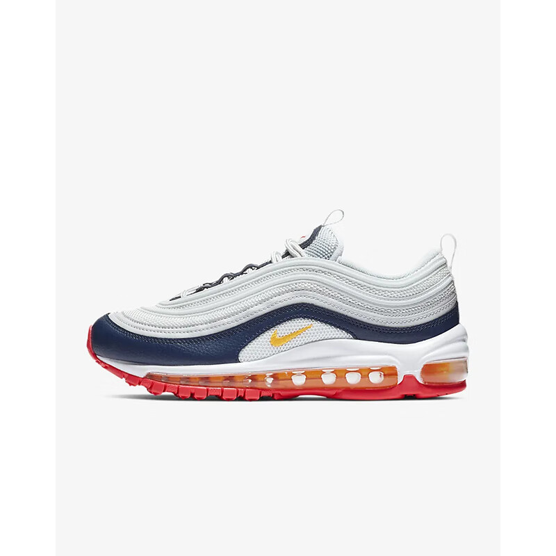 耐克女鞋nikeairmax97子弹头气垫跑步鞋运动鞋921733platinumnavy