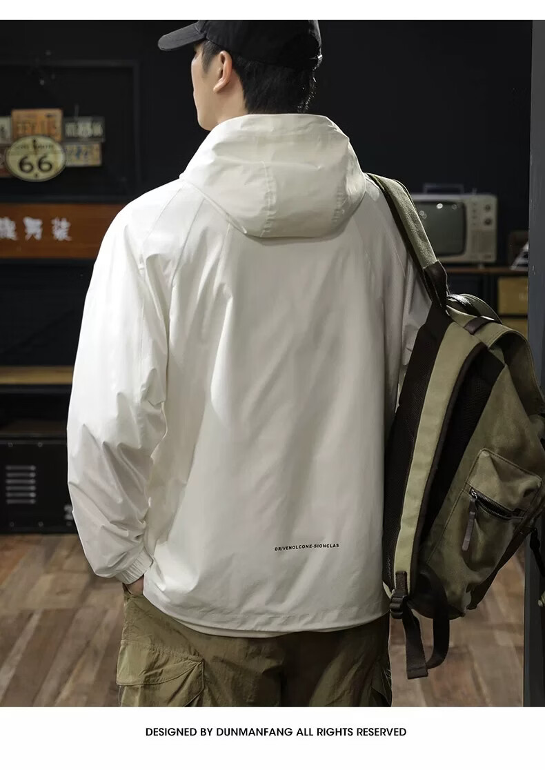 ROMON Outdoor Cooling Breathable Sunscreen Jacket Men 2026 New Summer UV Protection Thin Coat Trendy 9