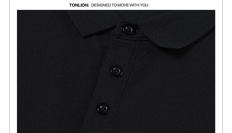 TonLion 2026 Summer New Men's Short Sleeve Polo Shirt Unique American Collar Fashion T-Shirt 19