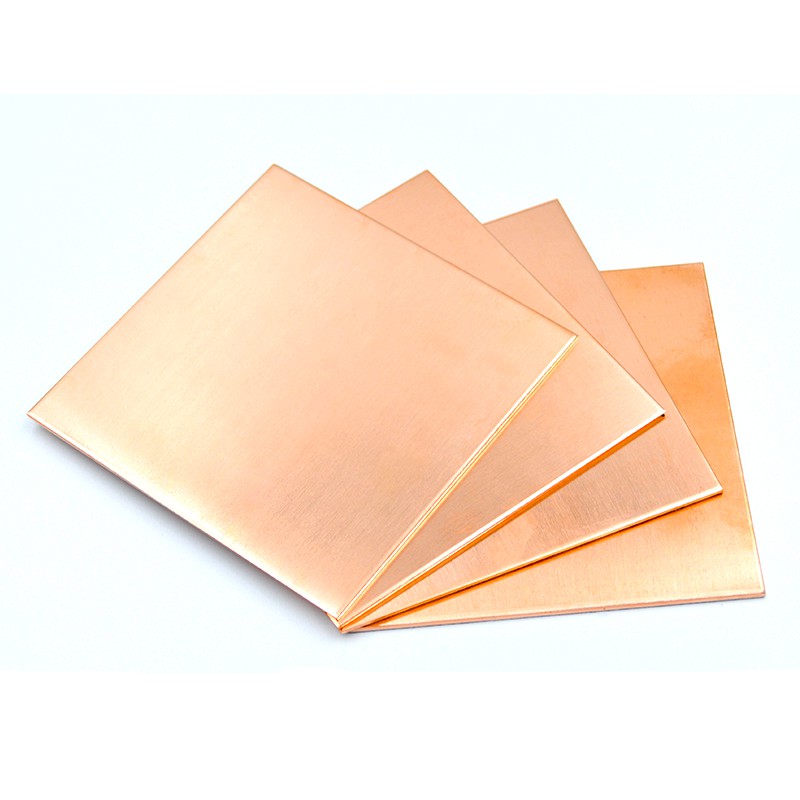 火与光定制铜片diy材料金工錾刻工具薄黄铜片手工雕花微镶练习纯紫