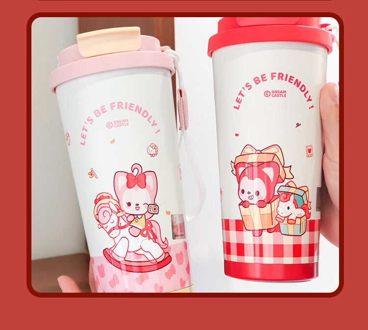Ali Stainless Steel Insulated Coffee Straw Cup Portable Large Capacity High-Quality Water Bottle for Women 10