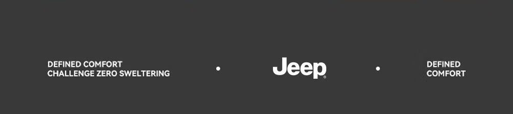 JEEP Men's Summer Outdoor UV Protection Seamless Foldable Topless Hat 5