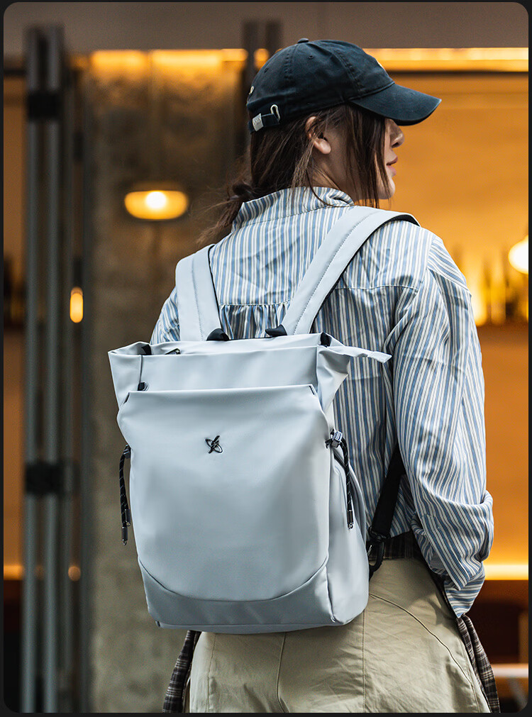 GYXX Polaris Dual-Shoulder Laptop Backpack 16-inch Business Commuter College Student Handheld Book Bag 13
