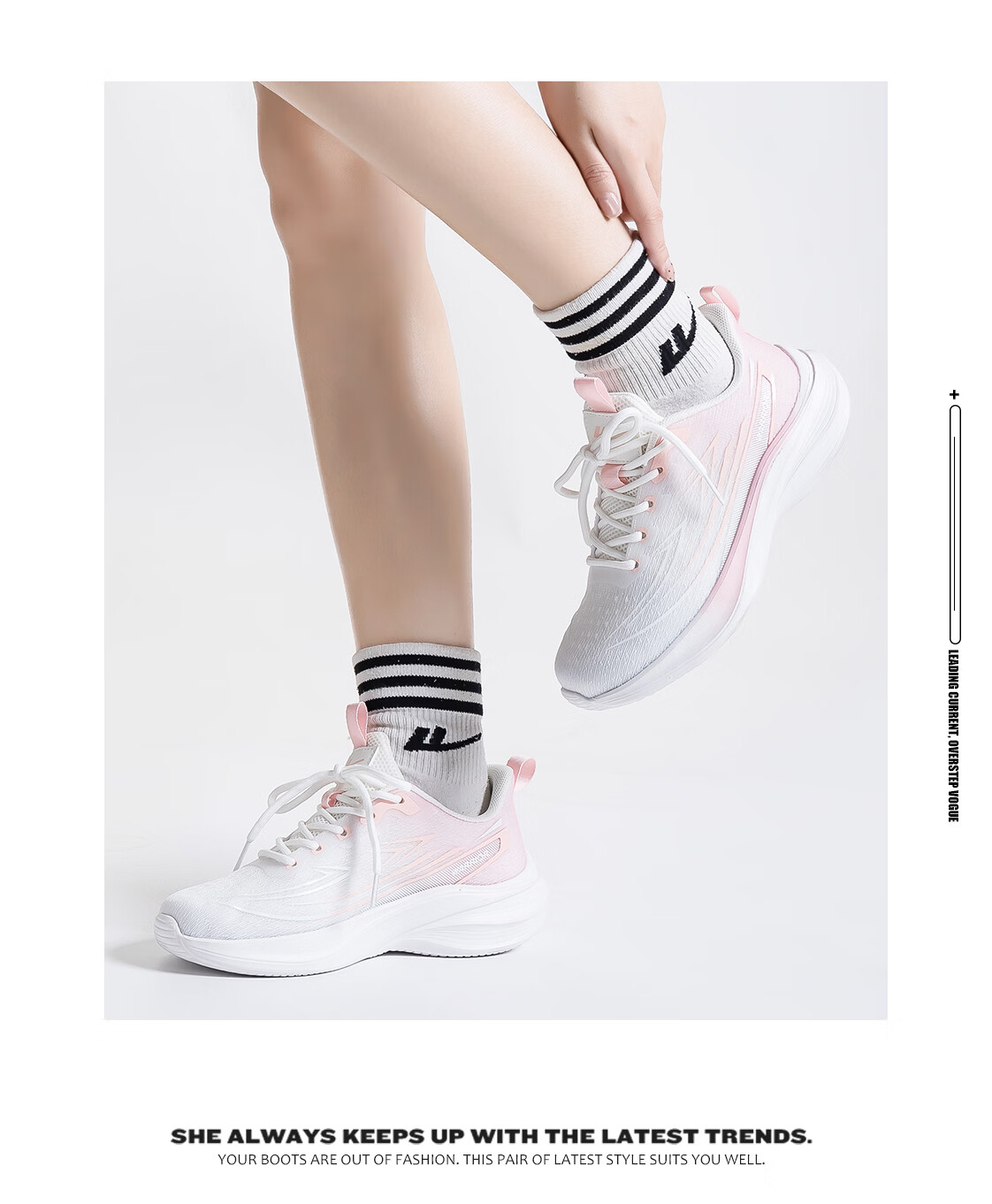 Warrior Official Women's Sports Shoes Summer 2026 New Breathable Mesh Running Shoes Non-Slip Shock Absorbing Sneakers for Women 12