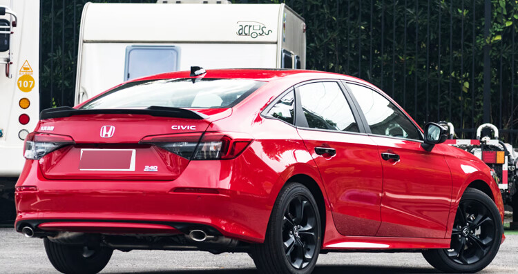 适用于22款本田型格尾翼十一代思域三厢思域专用原厂款高配 暗金蓝(高