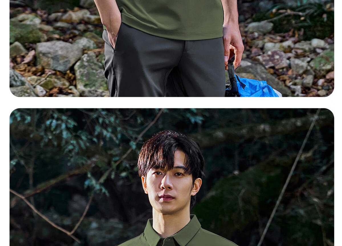 JEEP Men's Short Sleeve Polo Shirt Summer Sun Protection Breathable Collar T-Shirt Business Casual Top 2026 Summer New Arrival 24