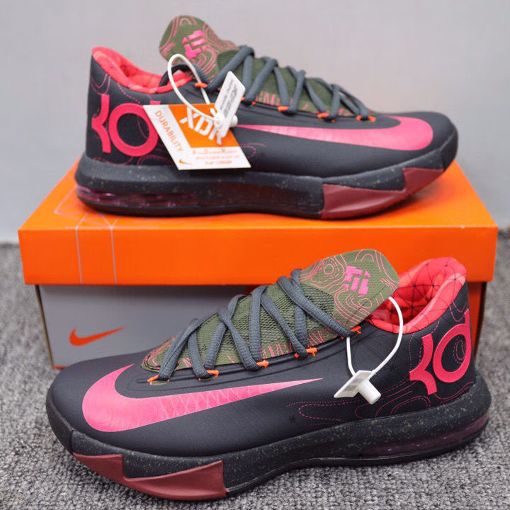 官方旗舰杜兰特6代鸳鸯篮球鞋低帮what the kd6气象员黑人月nba全明星