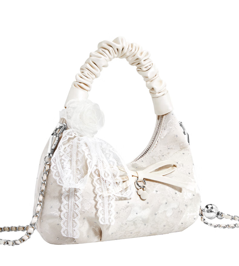Disney Women's Bag 2026 New Luxury Boutique Bow Cloud Handbag Shoulder Bag Birthday Gift for Girls 15
