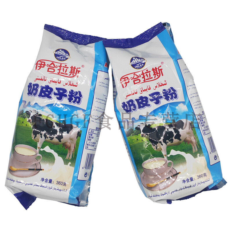 5折 伊合拉斯奶皮子粉360g/袋 新疆特产早餐牛奶皮子下午奶茶速溶冲饮