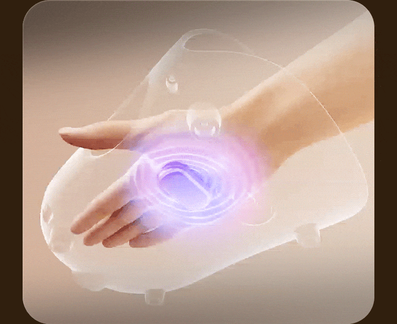 Xilaikang Little Whale Hand Massager Wrist Finger Joint Tendon Sheath Massager Palm Heat Small Steel Cannon Vibration Model Practical Gift for Parents Wife Birthday 16