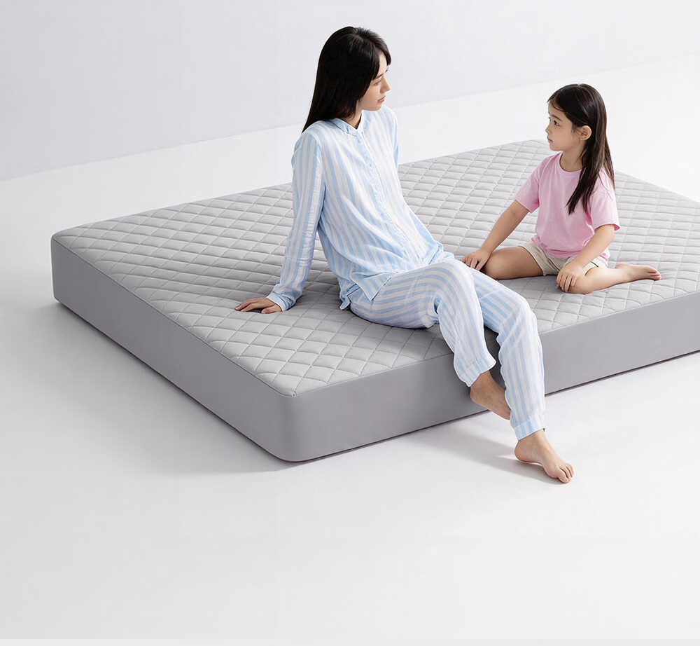 Shuimudao [Friend Recommendation] Class A Maternity And Baby-Grade Cooling Mat, Silk Filling Fitted Sheet, Single Or Double Size 1.5x2 Meters, Machine Washable 5