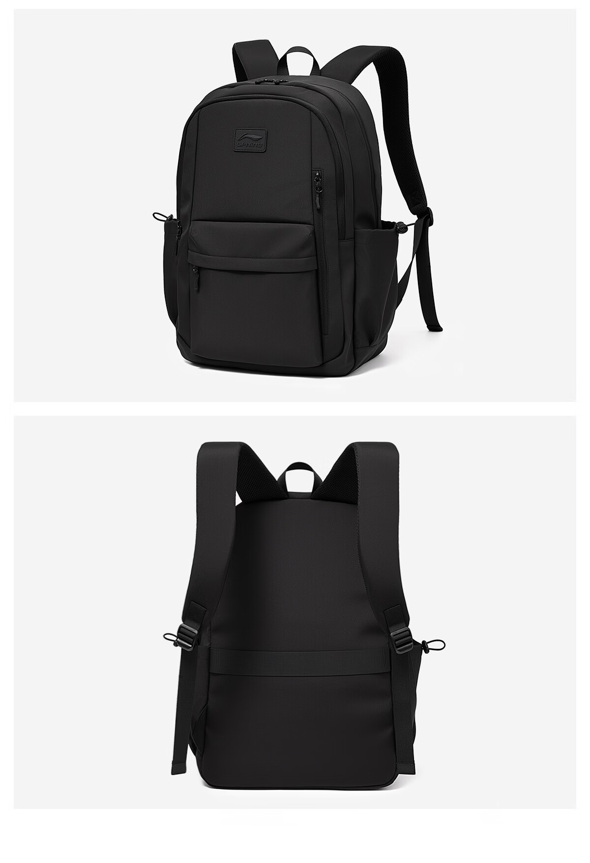LI-NING 2026 New Lightweight Unisex Backpack Large Capacity Casual Travel Commuter Laptop Bag 21