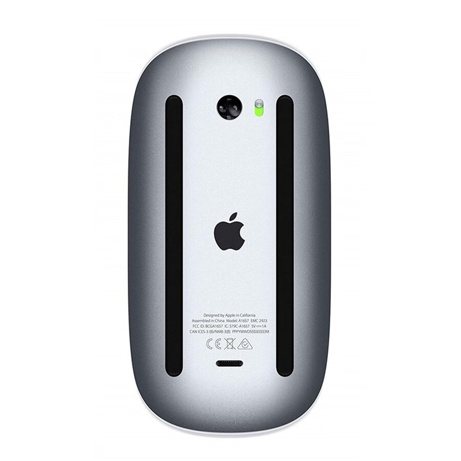 苹果applemagicmouse2无线蓝牙充电鼠标办公便携鼠标简约轻量设计银