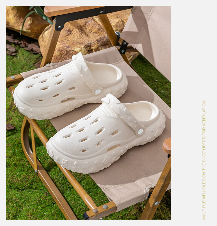Jingzhenlianggong Summer Outdoor Senma Style Beach Sandals Fashionable Casual Black 35-36 10