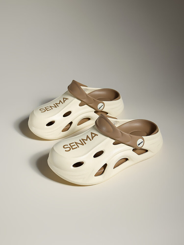 Semir Kids Summer Slippers Children's Hole Shoes Sports Outdoor Boys Beach Sandals Gray Size 35-36 18