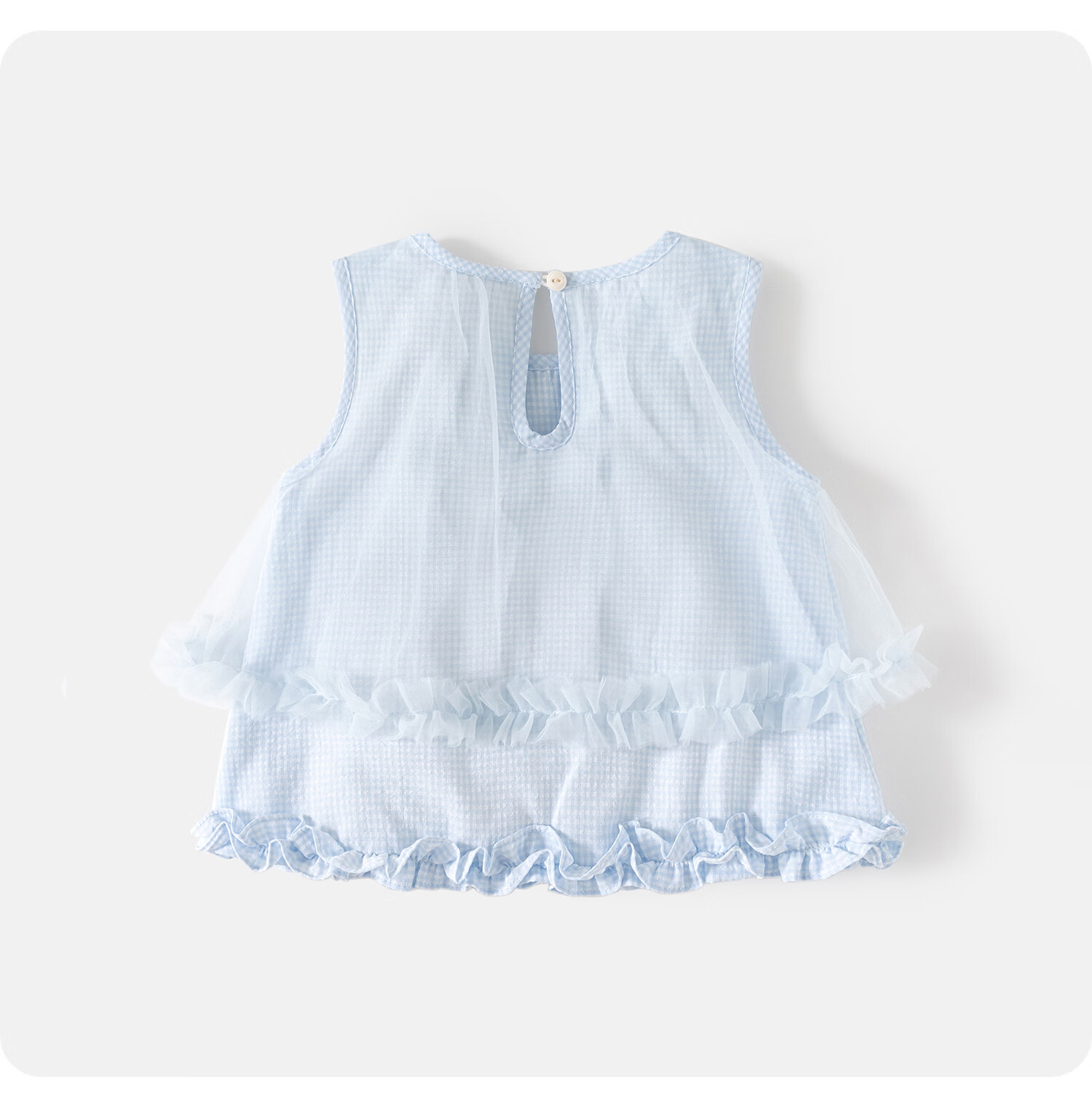 Banxidi Girls Summer Set New Fashionable Sleeveless Top and Children's Pants Princess Summer Outfit 15