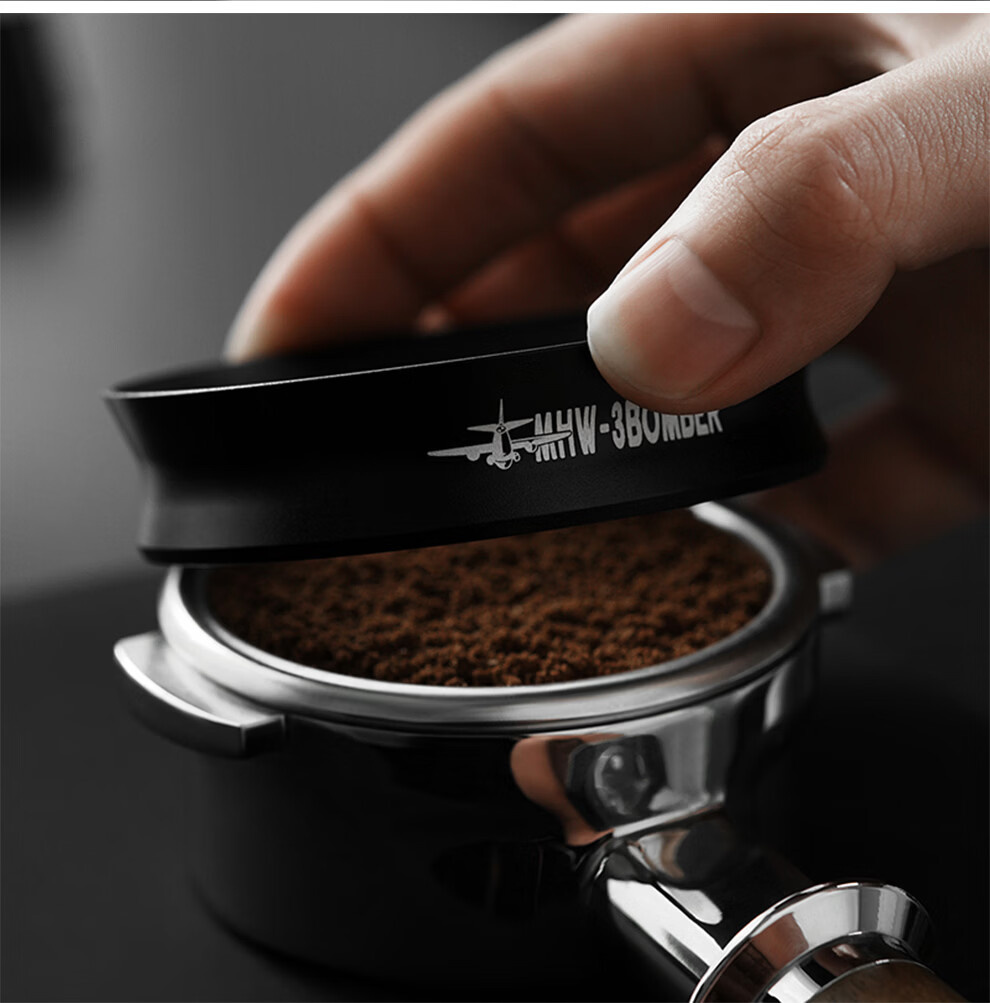 MHW-3BOMBER Lightning Powder Dispenser Needle 2.0 Adjustable Italian Coffee Powder Distributor for Evenly Dispensing And Distributing Ground Coffee 25