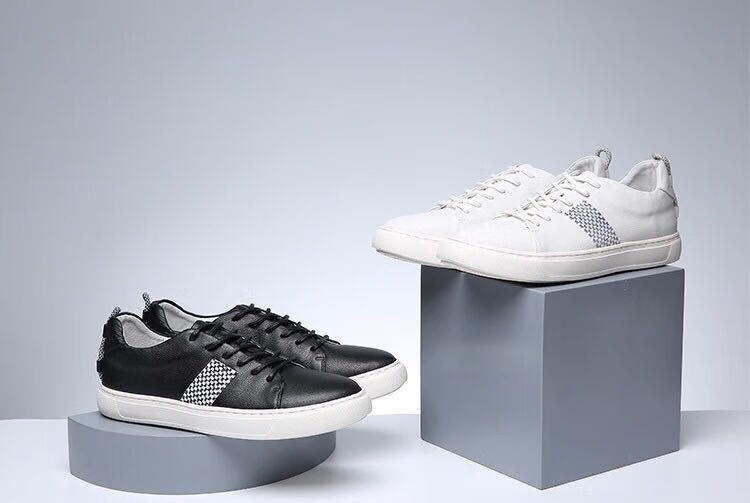 nome诺米 电绣舒适男鞋 白色 39