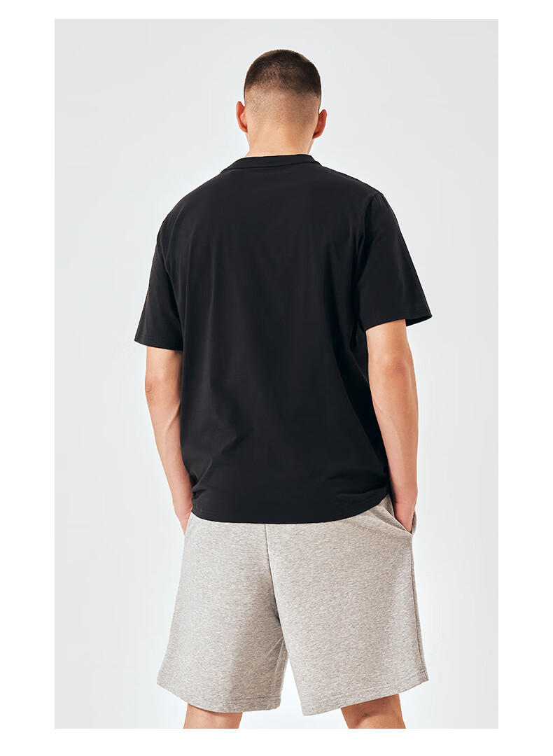 Adidas Men's Short-Sleeve T-Shirt, Spring And Summer Casual Sports Breathable Lightweight Round Neck Tee, Black/gold (Cotton), Size L 16