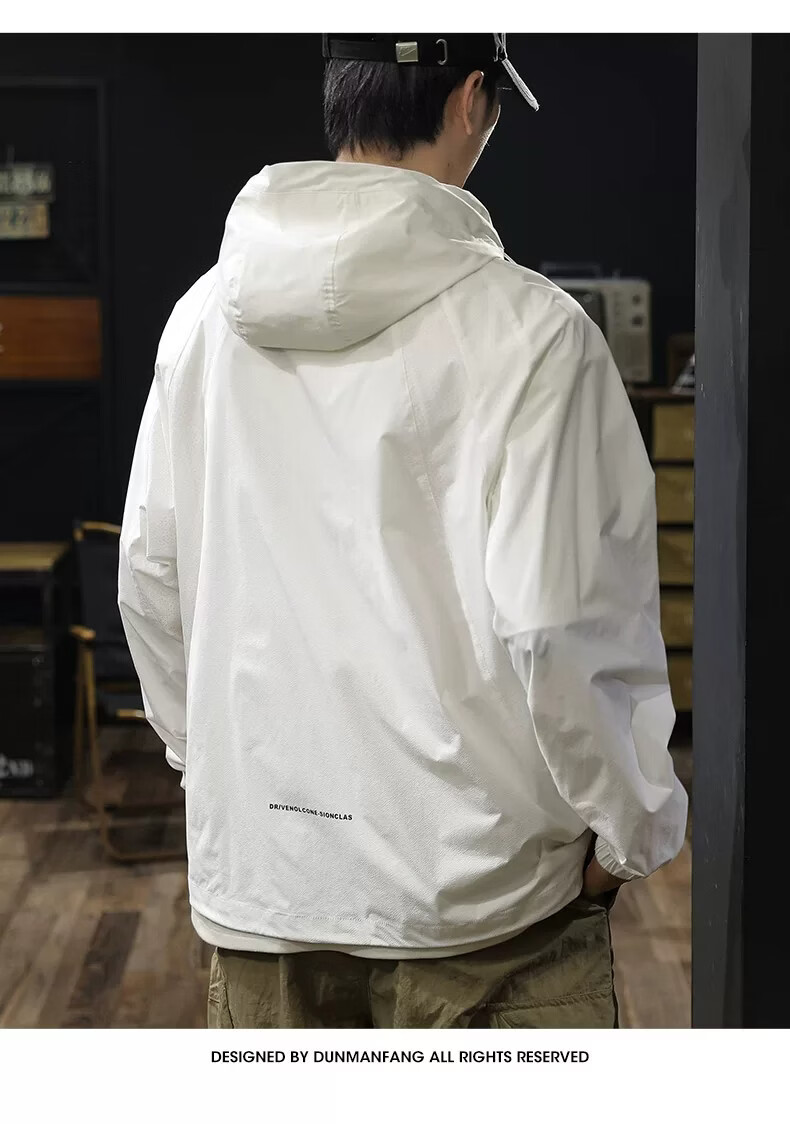 ROMON Outdoor Cooling Breathable Sunscreen Jacket Men 2026 New Summer UV Protection Thin Coat Trendy 13