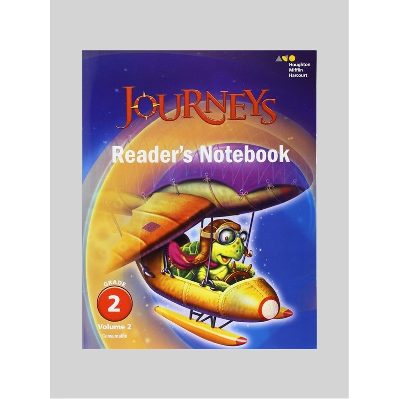 英文原版 Journeys: Reader's Notebook Volume 2 Grade 2 原版进口图书籍【上海外文书店】