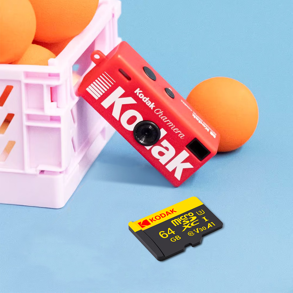 KODAK Camera TF Memory Card V30 High-Speed Micro SD Flash Card 64GB for Mini Liplay/Evo Fujifilm Instax Blind Box Camera 8