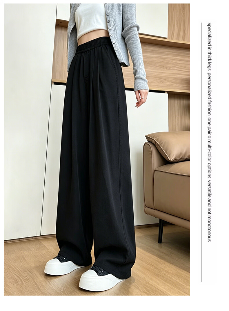 Boruilai Lyocell Tencel Lightweight Denim Jeans Women 2026 Spring Summer New Casual High Waist Wide Leg Pants 20