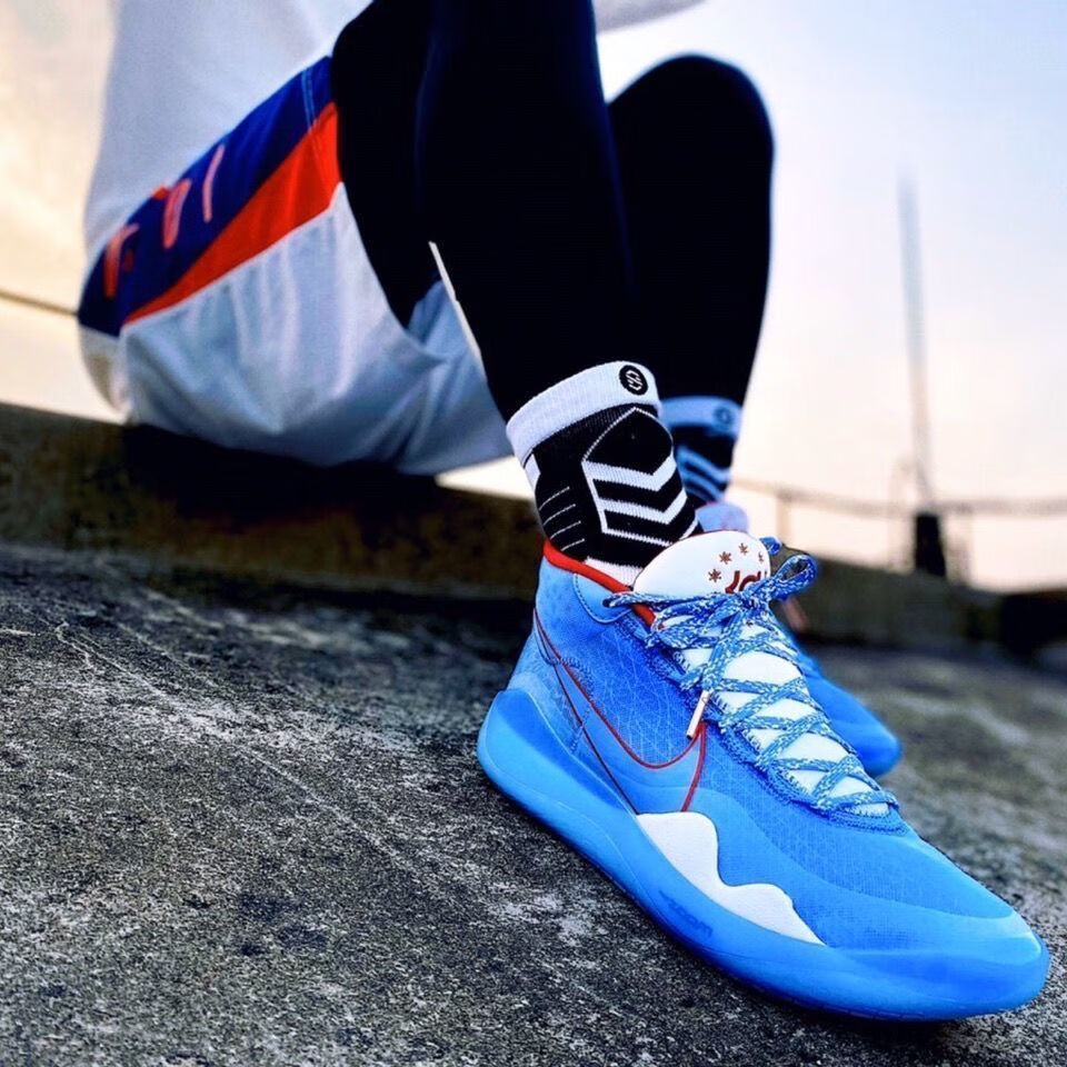 官方舰店kd12 杜兰特12新全明星篮球鞋男女粉色天使双气垫ct2740-90